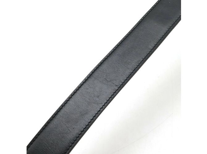 Hermès Hermes H Guilloché Constance Reversible Leather Belt Brown Black - view 6