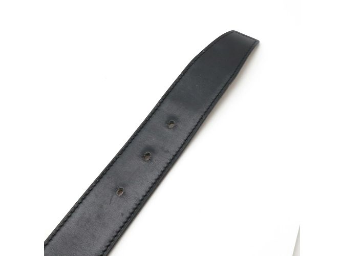 Hermès Hermes H Guilloché Constance Reversible Leather Belt Brown Black - view 7