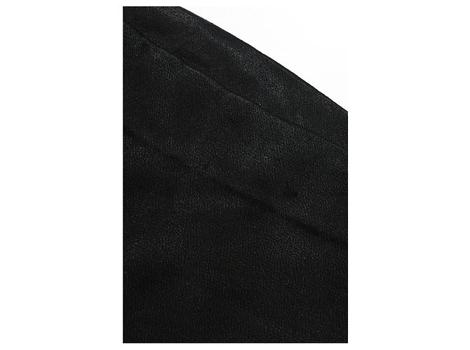 Abito mini con scollo a barca e schiena scoperta Ba&Sh in satin nero - vista 16