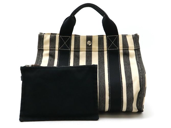 Hermès Hermes Cannes PM Tote Bag Schwarz - Ansicht 2