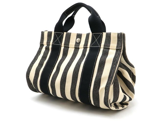 Hermès Hermes Cannes PM Tote Bag Schwarz - Ansicht 3