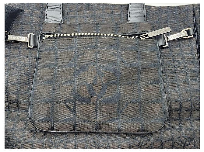 Bowling Borsa da viaggio Chanel con pochette Nero - vista 11