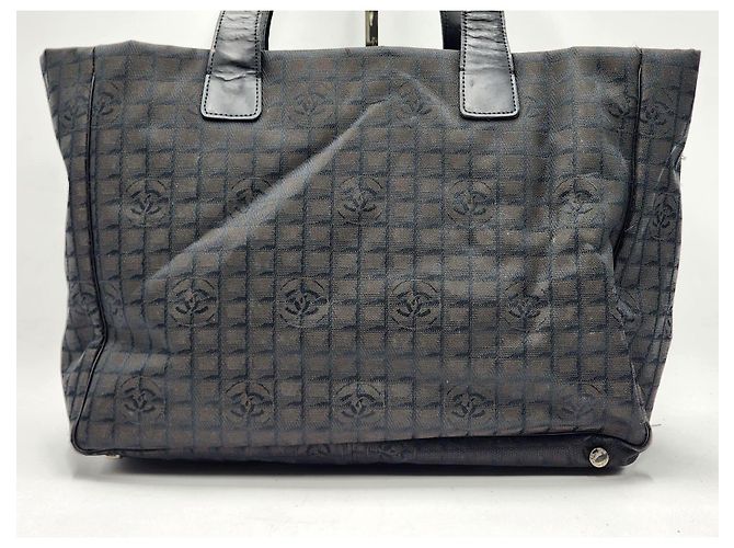 Bowling Borsa da viaggio Chanel con pochette Nero - vista 2