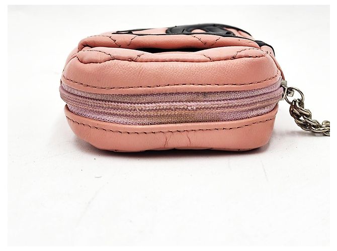 Pochette Chanel Cambon Rosa - vista 4