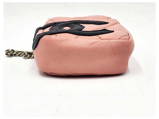 Pochette Chanel Cambon Rosa - vista 9