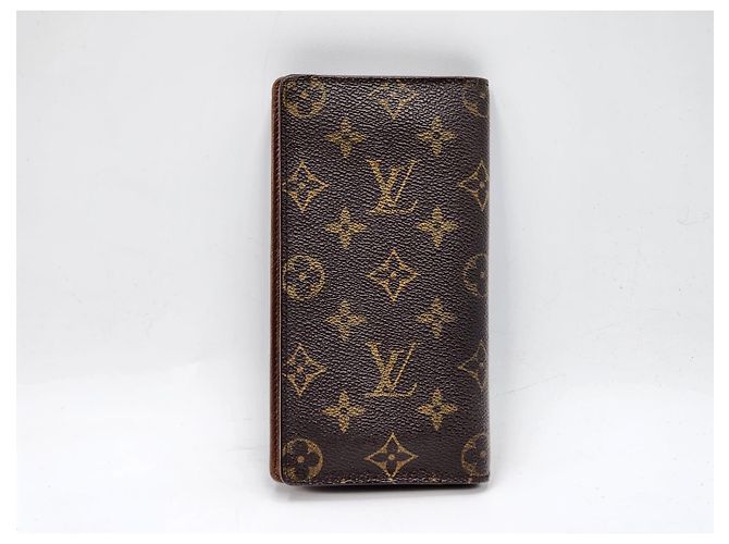 Cartera larga Monogram Louis Vuitton Castaño - vista 2
