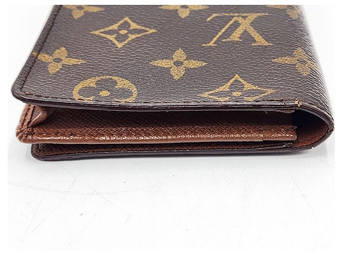 Cartera larga Monogram Louis Vuitton Castaño - vista 6