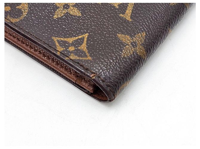 Cartera larga Monogram Louis Vuitton Castaño - vista 9
