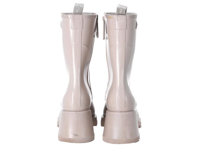 Botas de lluvia Chloé Betty en goma nude Castaño Carne - vista 11