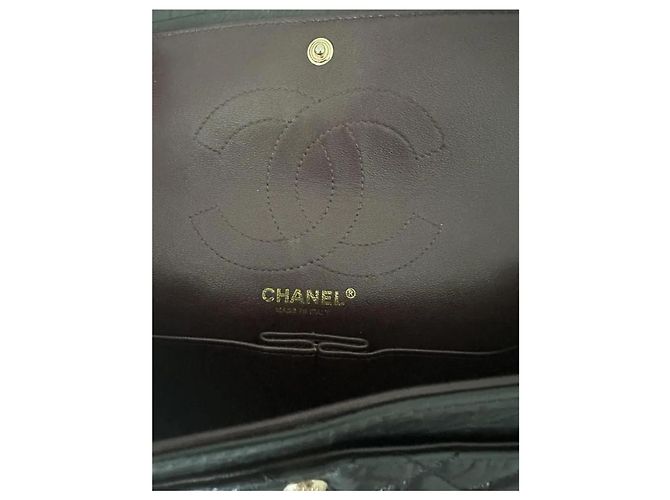 2.55 Borsa a mano Chanel in pelle nera Nero - vista 11