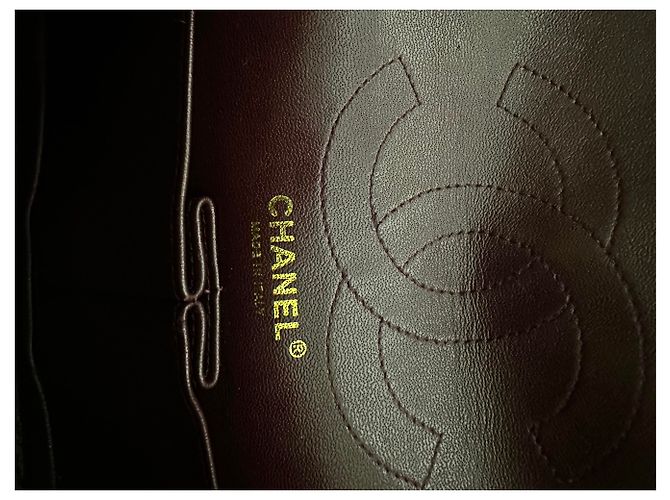 2.55 Borsa a mano Chanel in pelle nera Nero - vista 23