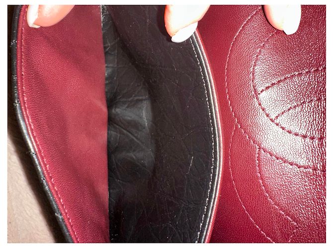 2.55 Borsa a mano Chanel in pelle nera Nero - vista 24