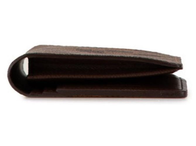 Cartera Larga Brazza Damier Louis Vuitton Castaño - vista 3