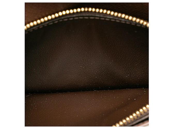 Cartera Larga Brazza Damier Louis Vuitton Castaño - vista 5