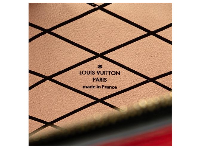 Borsa Clutch Epi Trunk di Louis Vuitton Nero Rosso - vista 6
