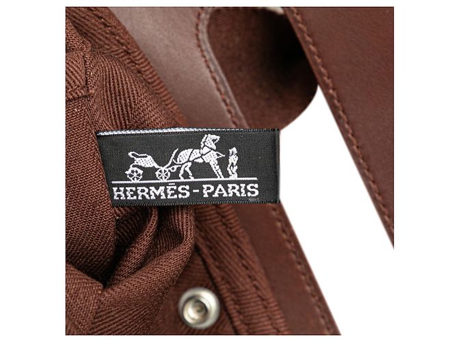 Hermès Hermes Valparaiso Long PM Handtasche Braun - Ansicht 5