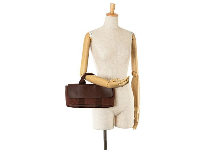 Hermès Hermes Valparaiso Long PM Handtasche Braun - Ansicht 6