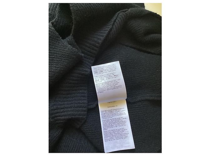 Pull ajouré noir Valentino - vue 8