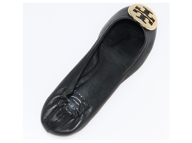 TORY BURCH Pumps Leder 2Set Schwarz Auth ti2175 - Ansicht 14