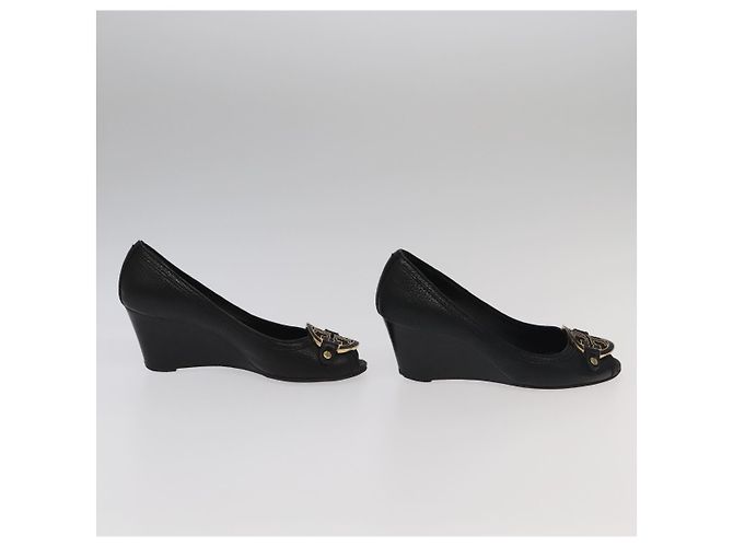 TORY BURCH Pumps Leder 2Set Schwarz Auth ti2175 - Ansicht 4