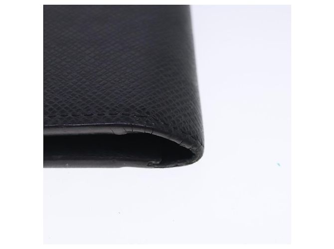 LOUIS VUITTON Taiga Brazza Portafoglio Lungo Ardoise M64012 Auth bs18707 Grigio - vista 16