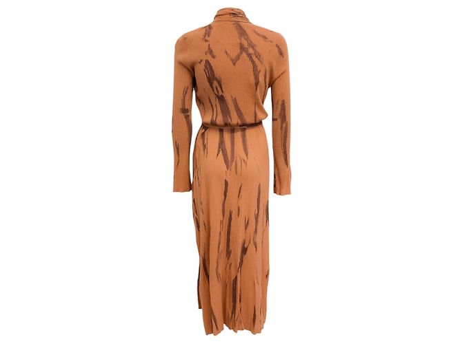 Der Beige Tie Dye Mahika Duster Cardigan von L'Agence - Ansicht 3