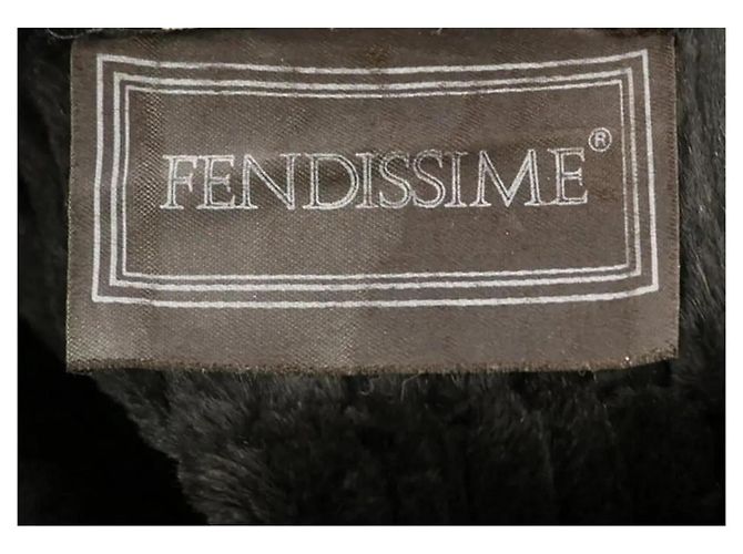 Poncho Fendissime Cape Negro - vista 3