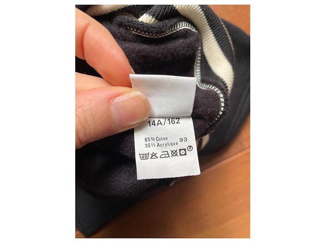 Sonia Rykiel Rock Schwarz Weiß Jersey Baumwolle 14 Jahre - Ansicht 6