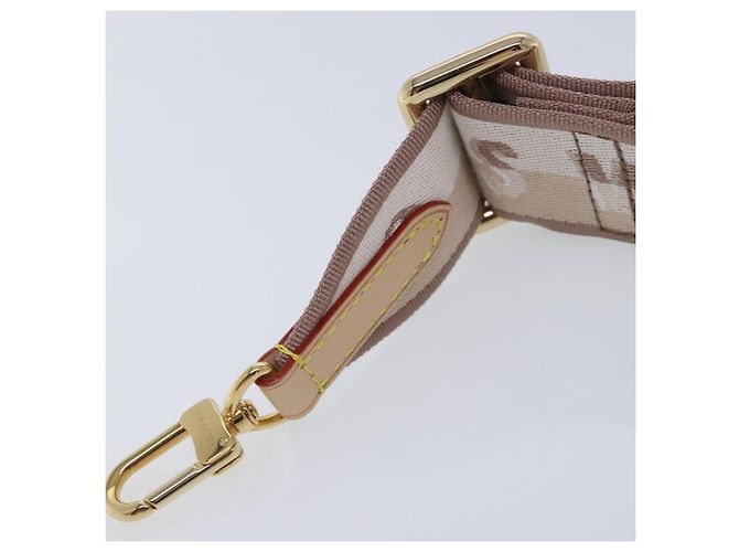 LOUIS VUITTON Adjustable For Speedy Bandouliere Strap 31.5""-44.1"" Auth ar12651 Beige - view 11