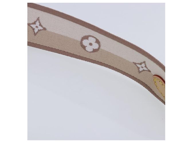 LOUIS VUITTON Adjustable For Speedy Bandouliere Strap 31.5""-44.1"" Auth ar12651 Beige - view 16