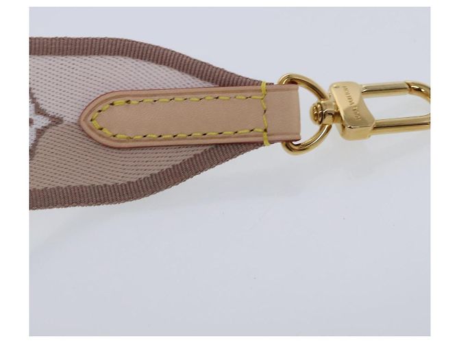 LOUIS VUITTON Adjustable For Speedy Bandouliere Strap 31.5""-44.1"" Auth ar12651 Beige - view 17