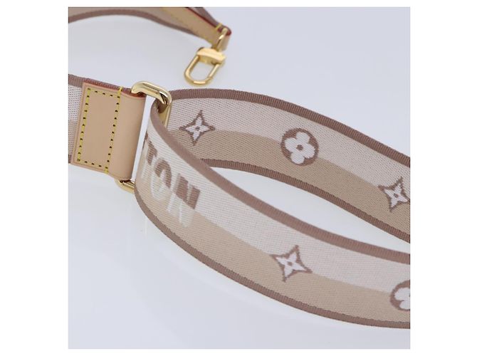 LOUIS VUITTON Adjustable For Speedy Bandouliere Strap 31.5""-44.1"" Auth ar12651 Beige - view 6