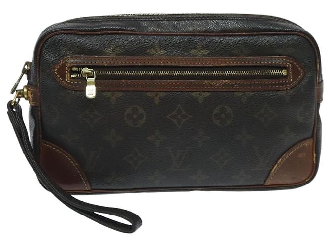 LOUIS VUITTON Monogram Marly Dragonne GM Clutch Bag M51825 LV Auth 95886 Monogramma - vista 13