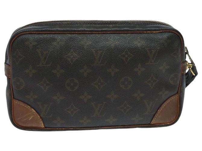 LOUIS VUITTON Monogram Marly Dragonne GM Clutch Bag M51825 LV Auth 95886 Monogramma - vista 2