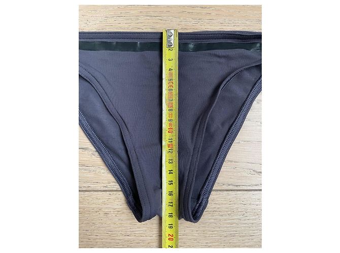 Eres Bikini mit Ausschnitt Anthrazit Anthrazitgrau - Ansicht 3