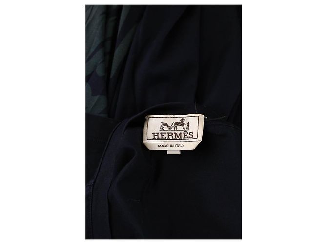 Hermès Camiseta de algodón Negro - vista 6