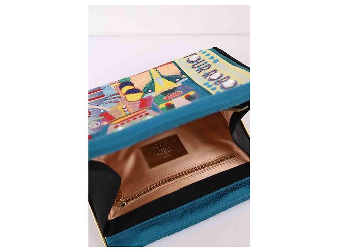 Charlotte Olympia Blaues Handtasche - Ansicht 6