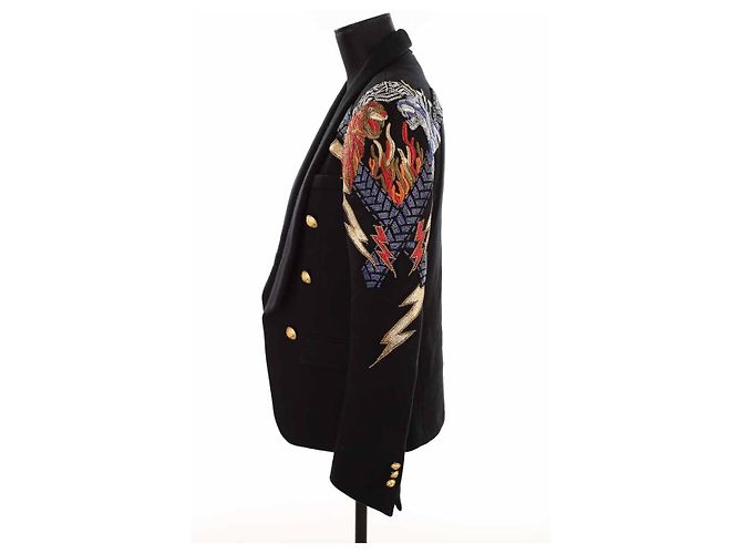 Balmain Jaqueta de algodão - vista 4