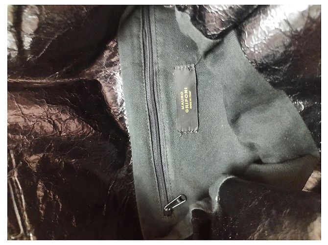 Borsa Mauro Grifoni shopper Nero - vista 3