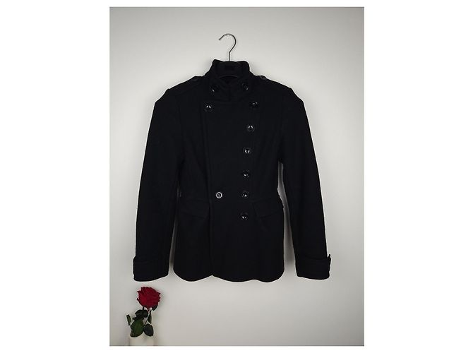 Burberry cachemira y poliamida Negro - vista 3