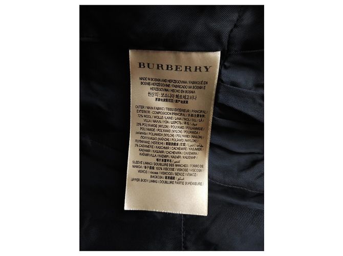 Burberry cachemira y poliamida Negro - vista 8