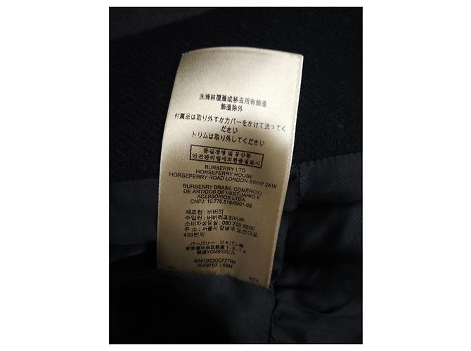 Burberry cachemira y poliamida Negro - vista 9