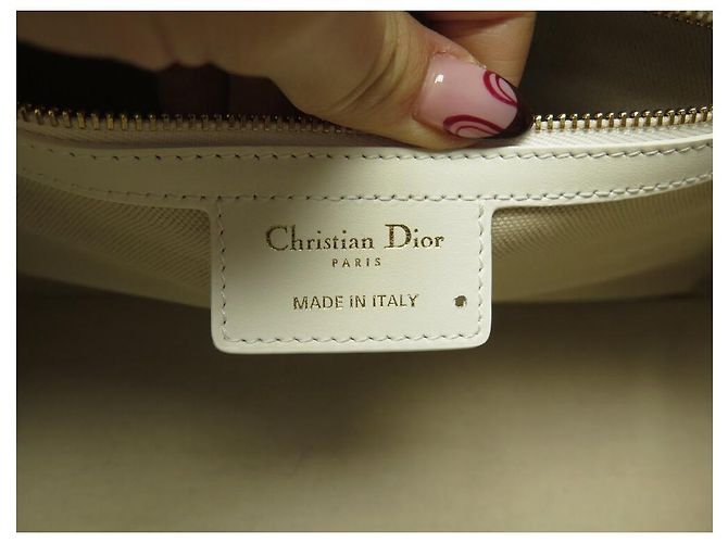 NUOVA BORSA A MANO CHRISTIAN DIOR VIBE IN PELLE CANNAGE BORSA A TRACOLLA - vue 10