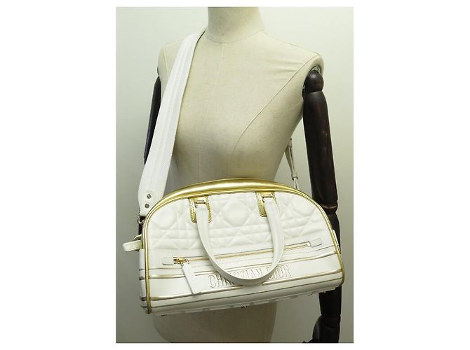 NUOVA BORSA A MANO CHRISTIAN DIOR VIBE IN PELLE CANNAGE BORSA A TRACOLLA - vue 8