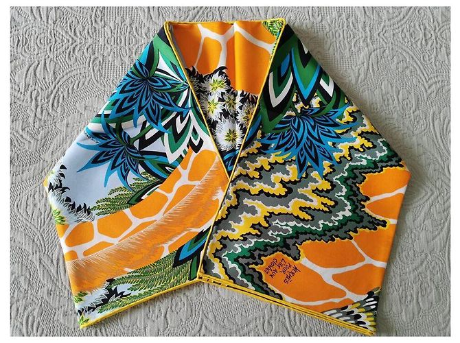 Edizione molto limitata. Hermès carré "Le Tre Grazie" Multicolore - vista 6