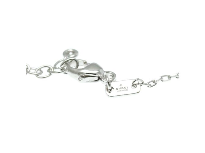 Collana Pendente in Diamante Gucci GG Running Argento - vista 8