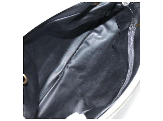 BALLY Borsa a Spalla a Catena in Pelle Bianca e Oro Auth ti2171 Bianco D'oro - vista 11