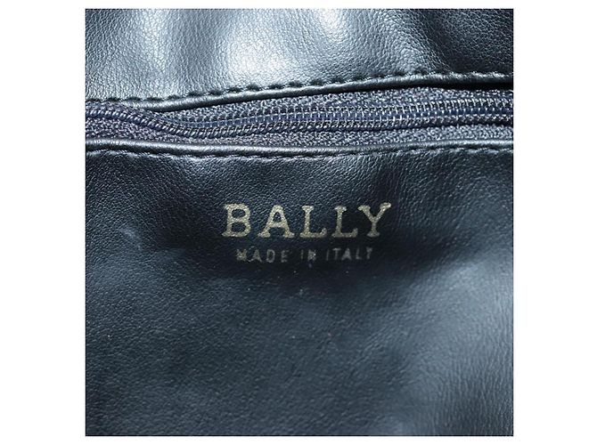 BALLY Borsa a Spalla a Catena in Pelle Bianca e Oro Auth ti2171 Bianco D'oro - vista 18