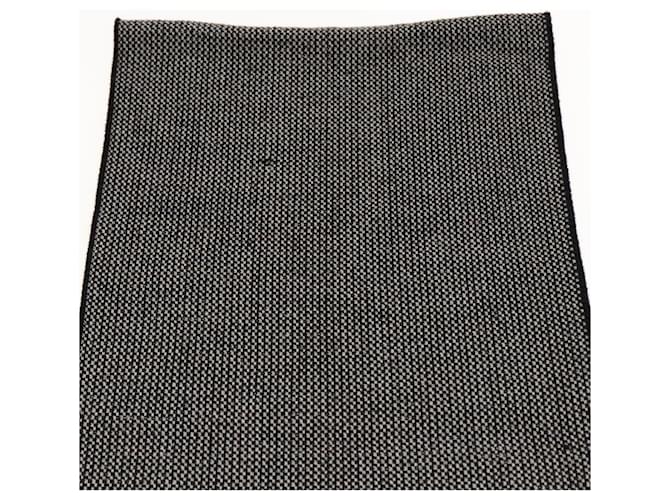 Sciarpa in lana nera VERSACE Auth am6943 Nero - vista 3