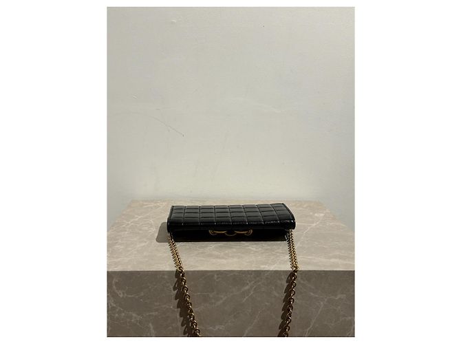 SAINT LAURENT Borse T. Pelle Nero - vista 5